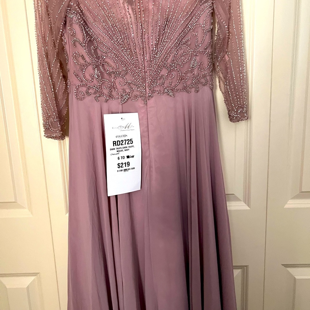 COLORS rose sequin gown NEW